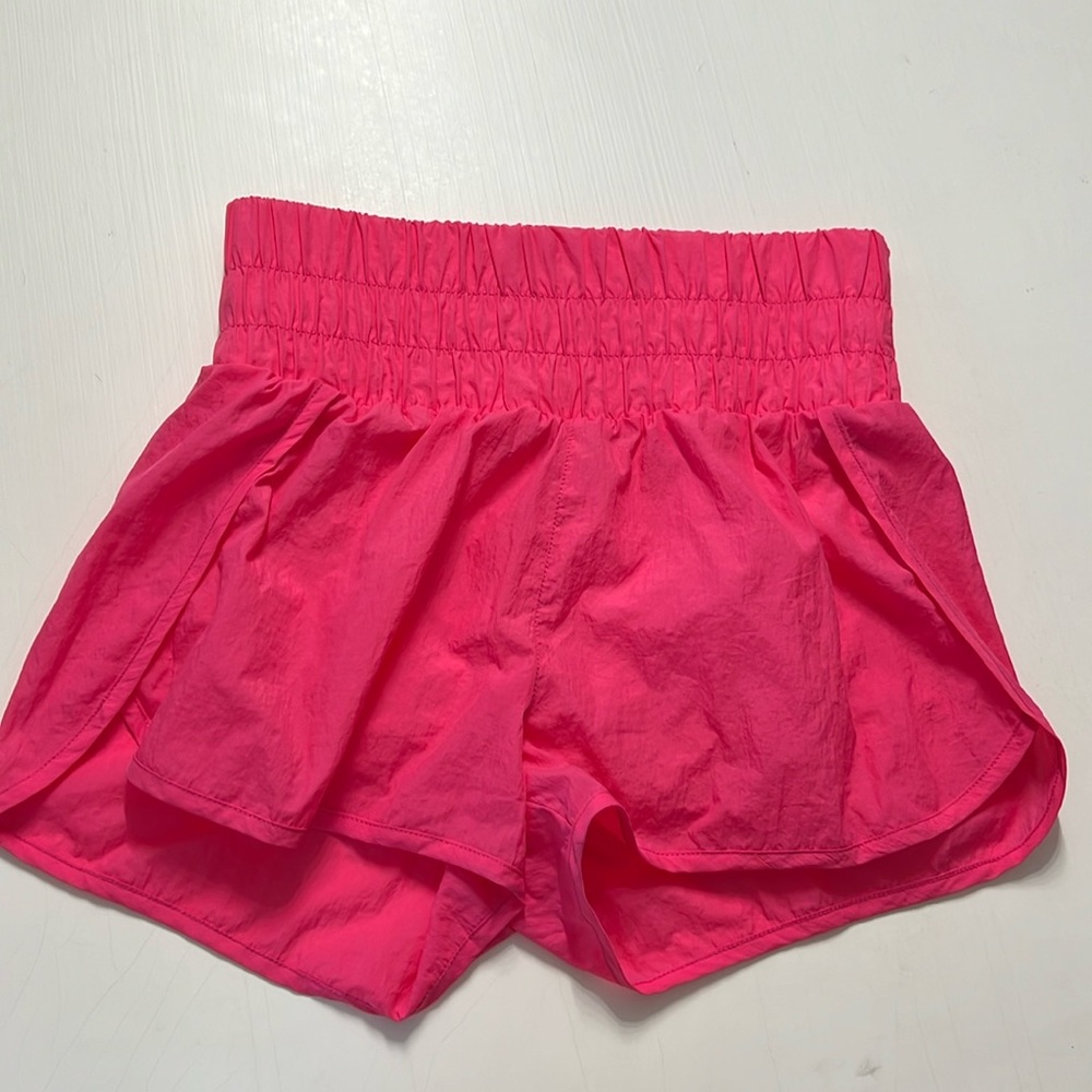 Boutique High waisted athletic shorts. Size M. Mesh lined.